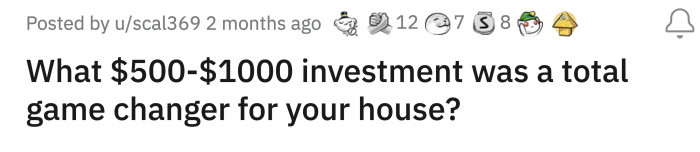 Here’s what OP’s list looks like