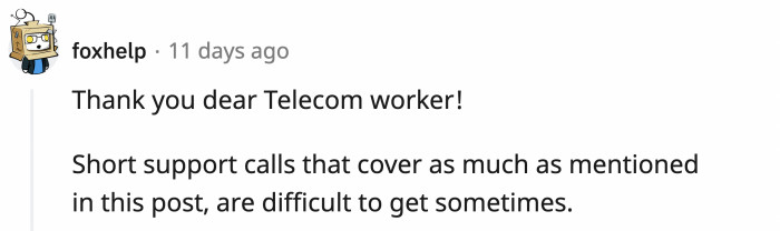 It was surprising that OP explained all of that and provided the client with what she truly needed in just a few minutes