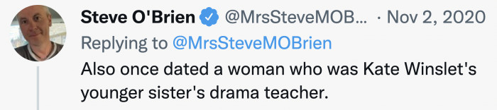 Did they share if the sister is a good actor as well?