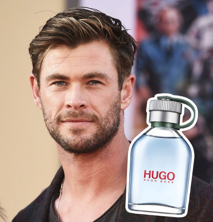 Hugo by Hugo Boss’ scent is a very earthy scent and would fit any season. This is why Chris Hemsworth chooses to stick to it.