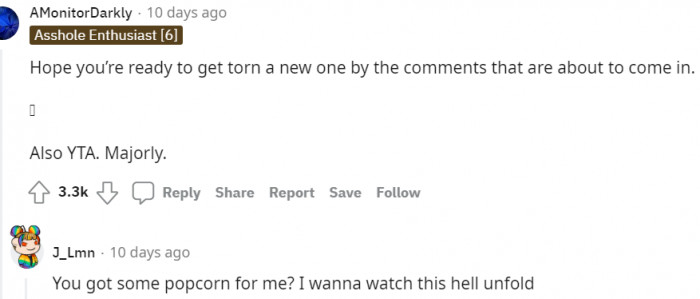 3. Can someone grab some popcorn!