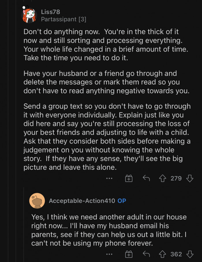 Things like this can always wait.