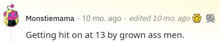 And they say wisdom comes with age. Wow.