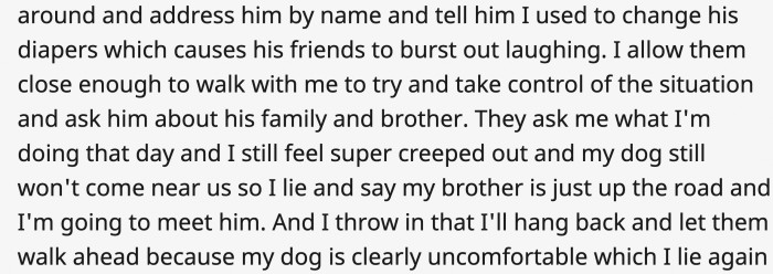 The dog was really aggravated