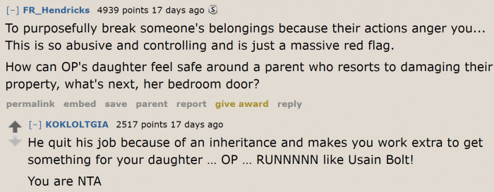 After breaking the iPhone, we don't know what he's capable of doing.