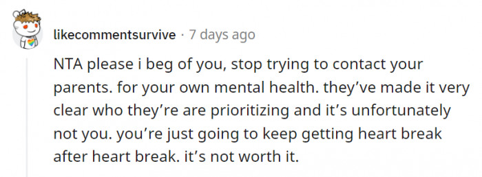 They should really remember that they still have kids of their own