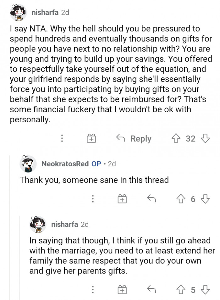 #9 No pressure, but show respect.