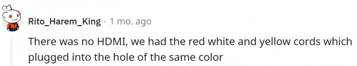 3. Red, white, and yellow cords for connection...