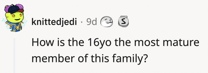 Pretty Sure the Daughter Asks That Herself