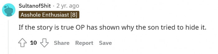 It's pretty obvious.