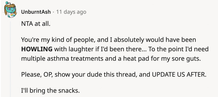 If this was a sitcom, there'd be steam coming off their ears and a laughter track on loop in the background.