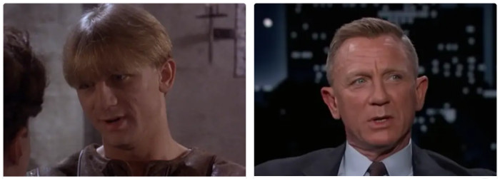 12. The iconic older Daniel Craig