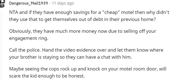 15. Maybe the cops will get the job done