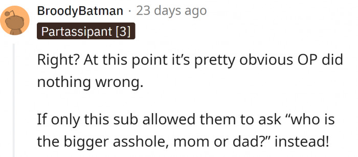 This would be a proper name for the sub...