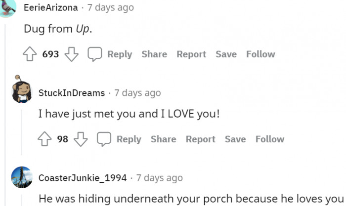 13. It's the second comment for me