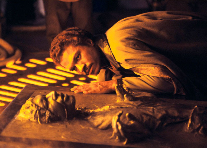 20. Why was Harrison Ford frozen in The Empire Strikes Back?