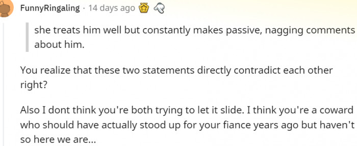 5. The two statements clearly contradict each other