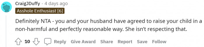 Its sad that the MIL just want to force her opinions on her grandchildren, Please save them!
