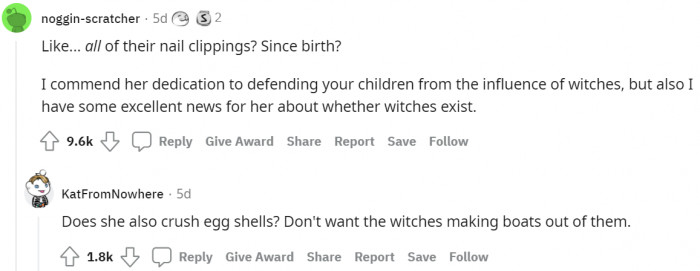 #2 Watch out for witches.