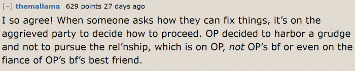 At this point, Redditors agree that everything is the original poster's fault.