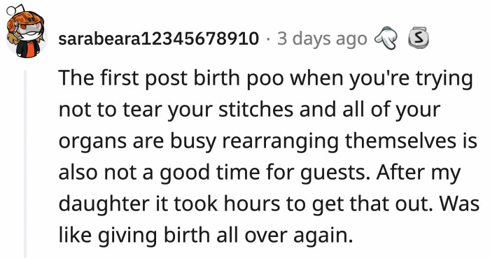 With all these painful things, how do women still give birth?