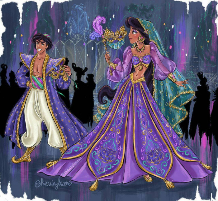 2. Jasmine and Alaadin