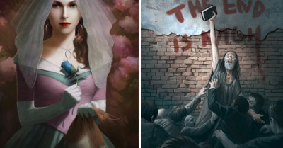 These Artworks Will Scare The Hell Out Of You When You Observe And Look Closely At Them