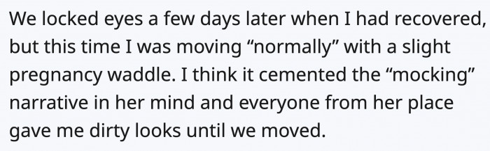 Don't piss off the older ladies; they come in packs.