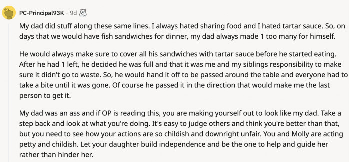 Seriously, OP, Take It from These People, It's Not Too Late. Listen to What Your Daughter Needs.