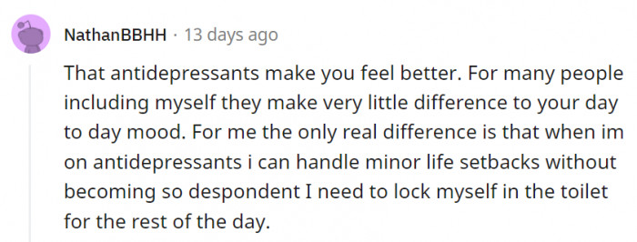 20. They're not there just to pull a person out of the dark pit they're in.