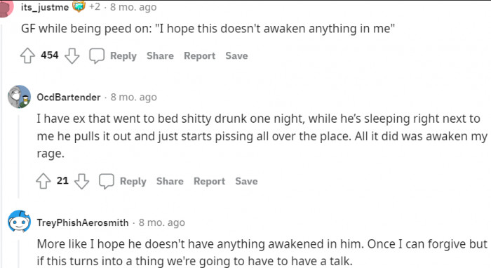 At least, there was no awakening