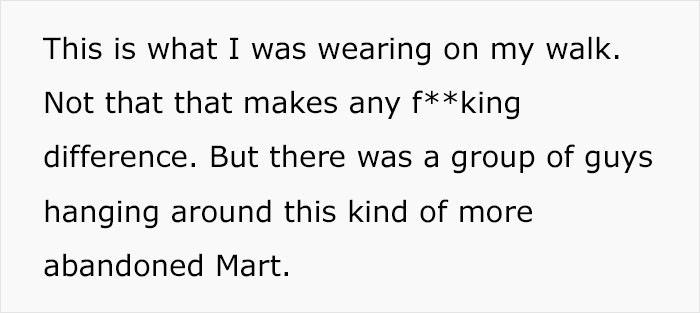 What I was wearing...