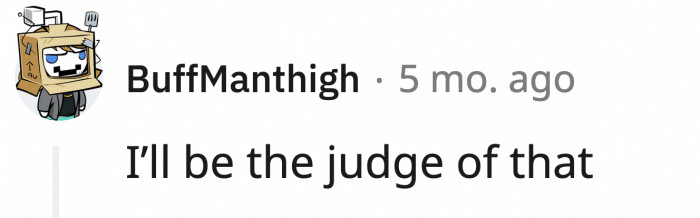 I'm sure most of us will be.