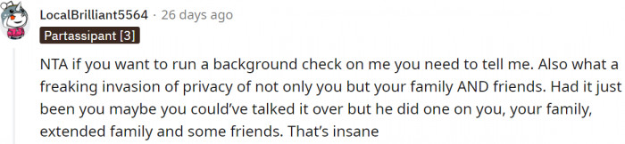 There is no such thing as privacy in his family, obviously.