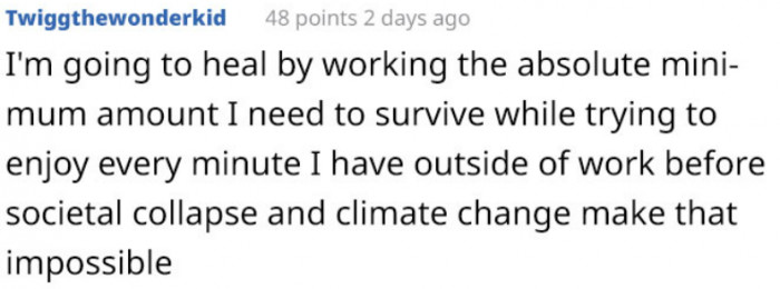 Now that's a great idea to go about it and enjoy the little things in life.