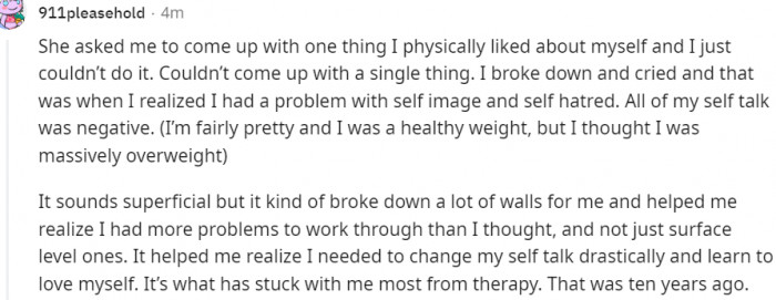 The Most Important Thing Is to Learn to Love Yourself First