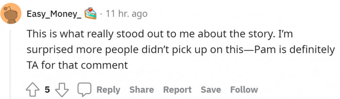 Indeed, her behavior was stupid and quite illogical; she is the TA.