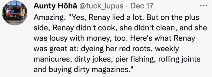 She really does seem like the best kind of person to have in your life.