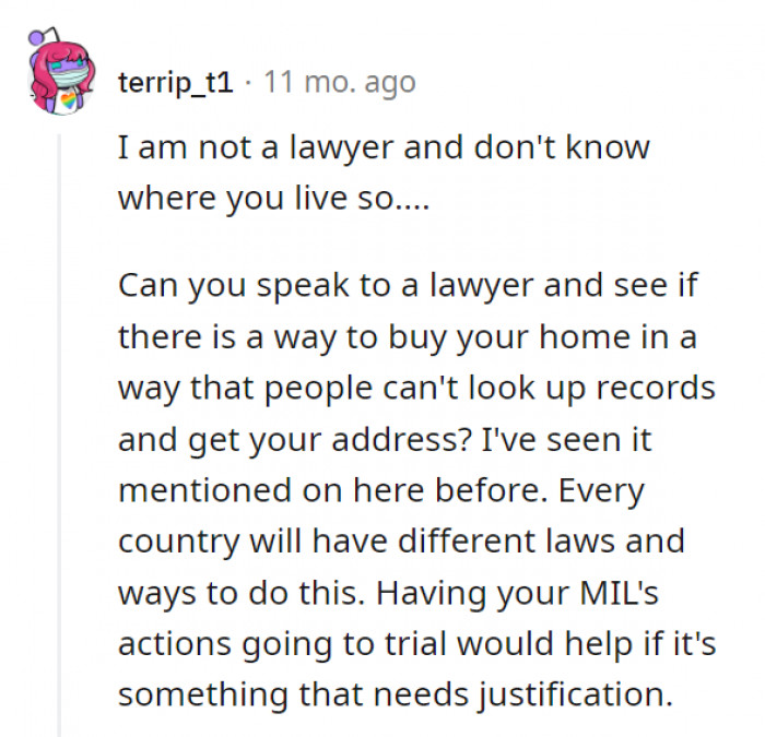 Make it as hard for her as you can