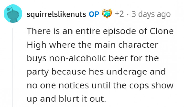 At Least He Has Merry Holidays If He Doesn't Notice