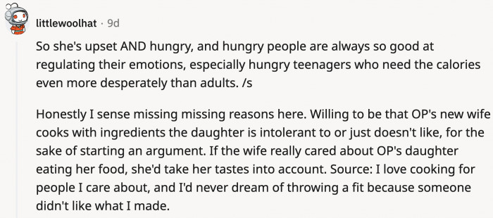 Does the Stepmom Even Listen to Her Stepdaughter?