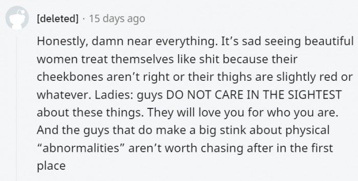 18. The loudest amen to this.