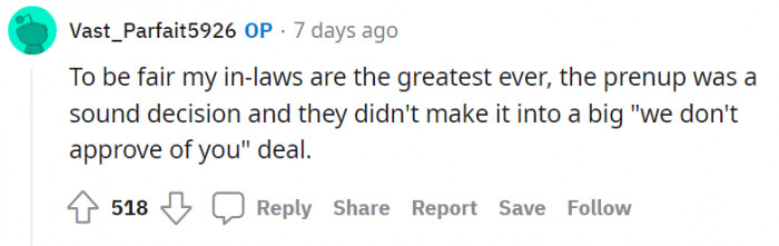 But the Redditor begs to differ.