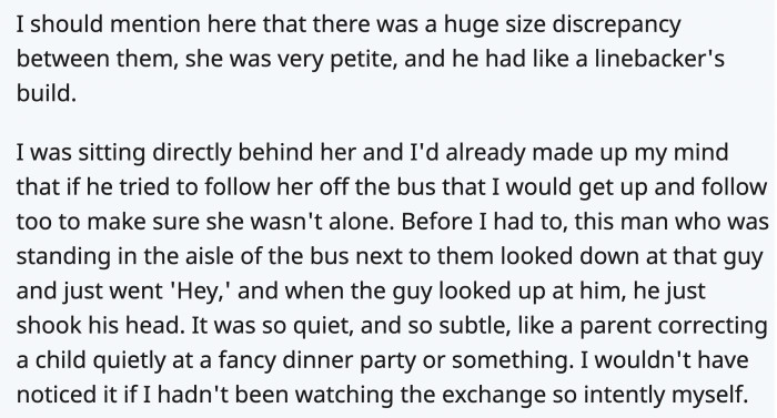  it would have been worse if someone hadn’t intervened