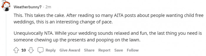 #16 No chewing on presents and pooping on the lawn.