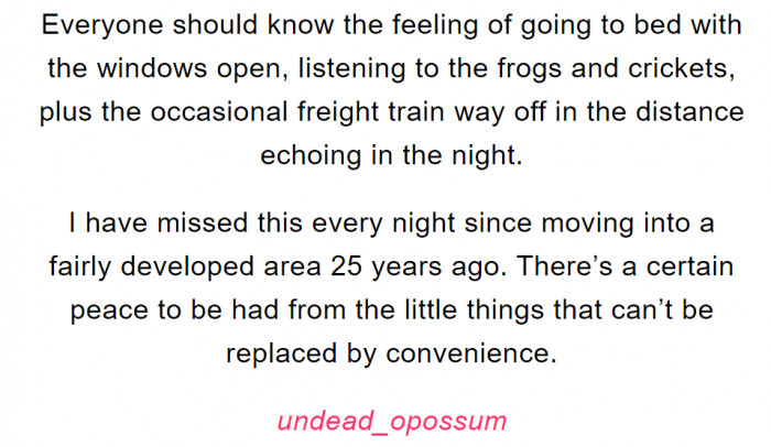 2. It's a great feeling to go to sleep carefree with open windows.