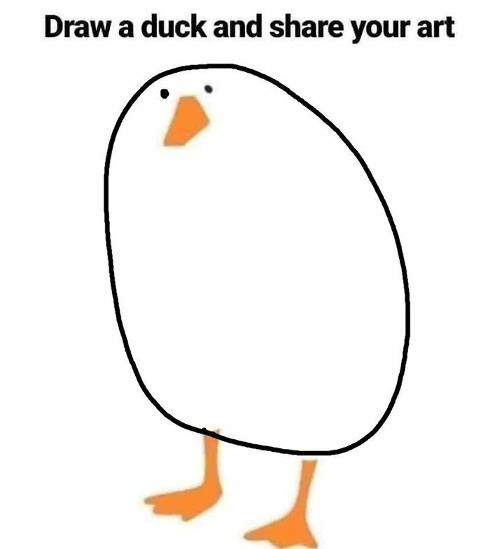 Draw A Duck And Share Your Art - Please tag your posts with the