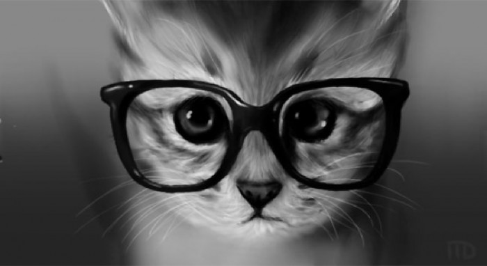 4. This cutie goes for a classic look.
