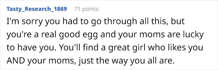 OP should have patience because a boy like him deserves all the best.