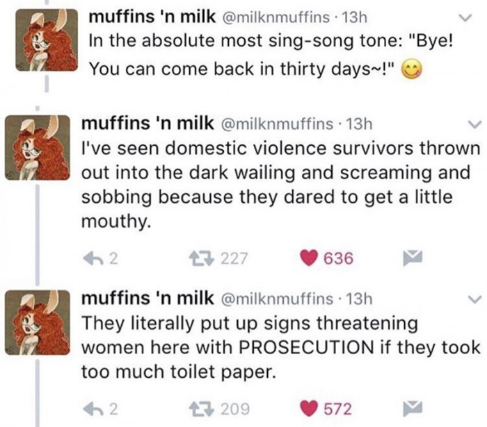5. Using toilet paper isn't a crime, wtf?